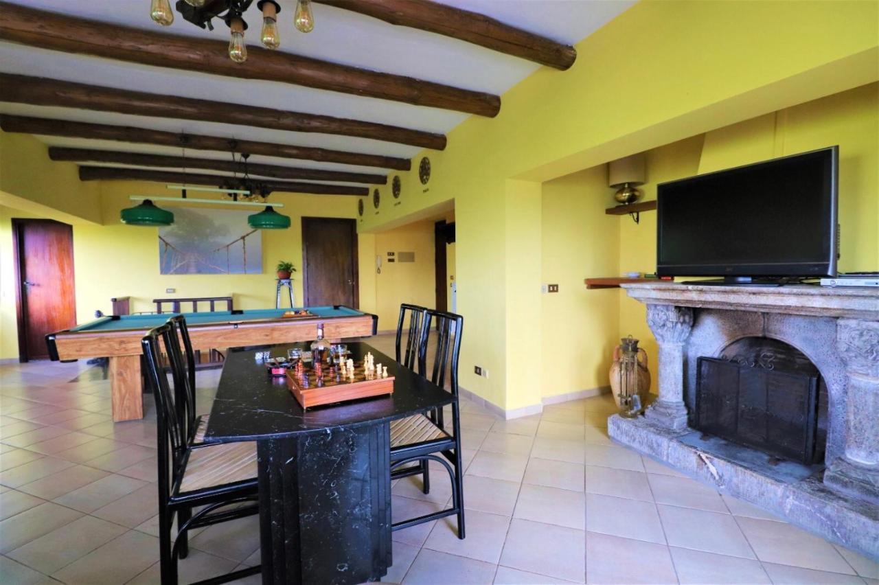 Villa Privata Con Biliardo E Vista Sul Golfo Di Napoli Sorrento