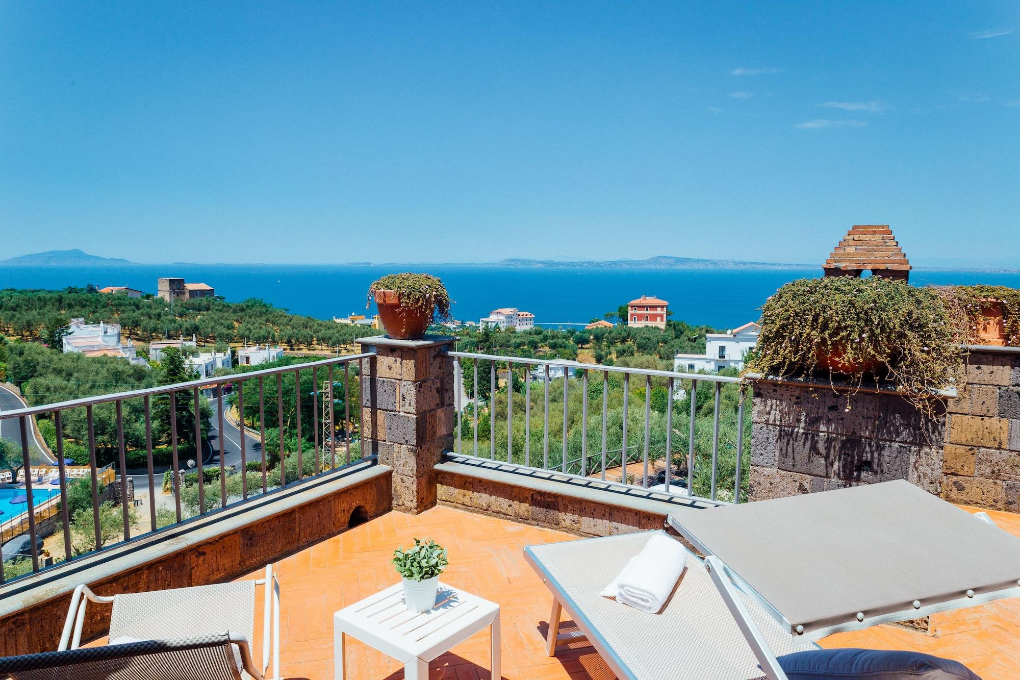 Villa Carolina Sorrento Private Heated Mini Pool And Sea View * Sorrento