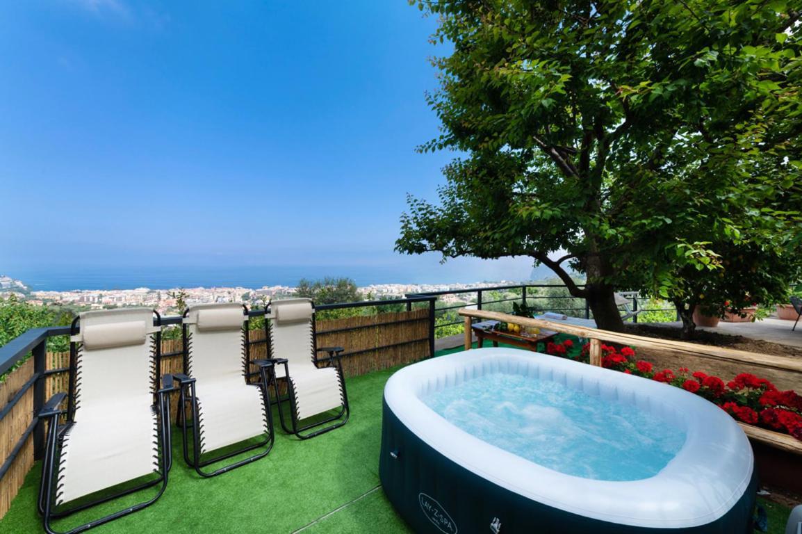 Sorrentovibes - Sea View Rooftop With Jacuzzi & Garden *