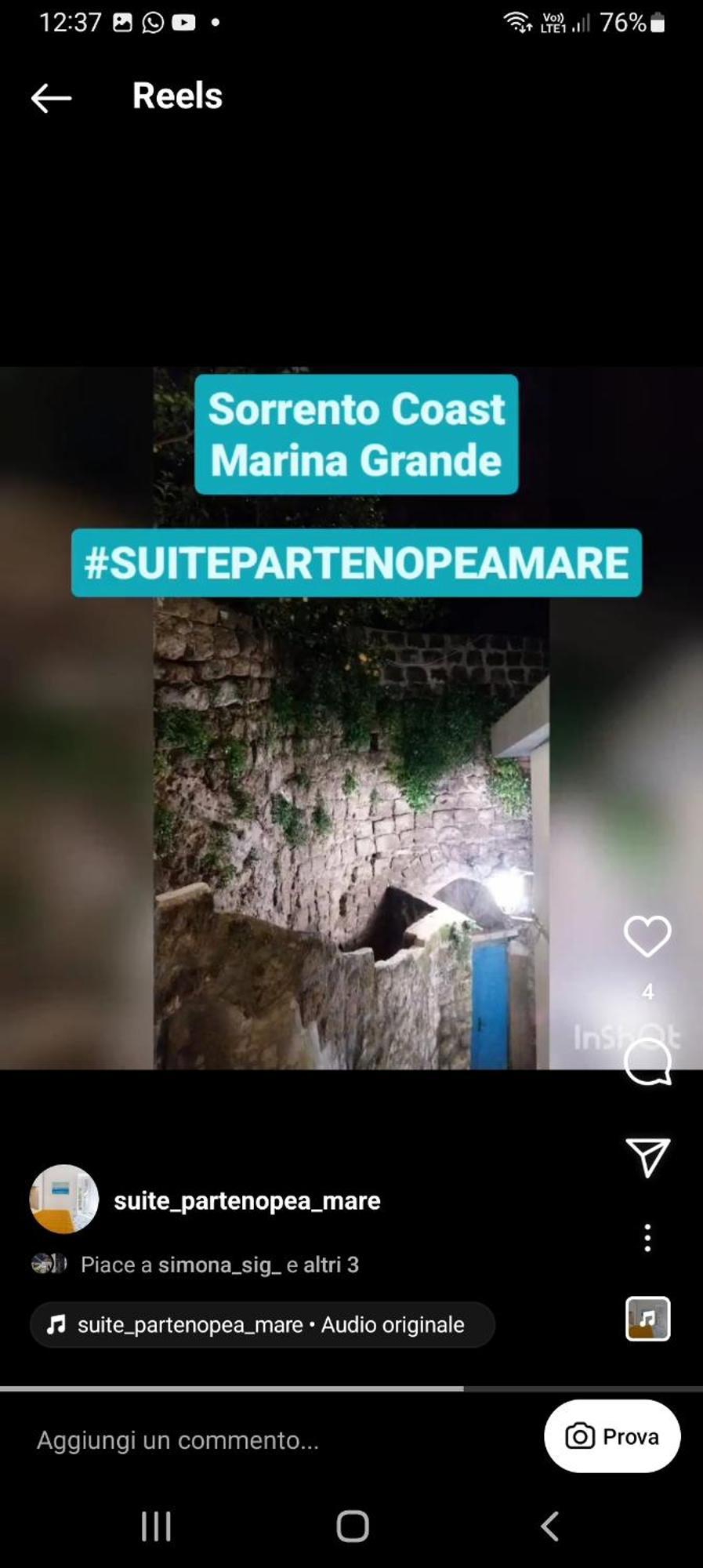 Appartamento Partenopea Mare Sorrento