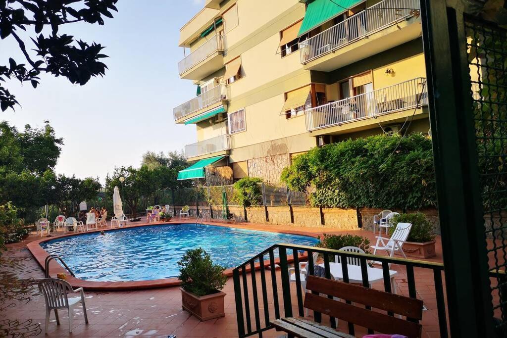 Super Attico Vista Mare Con Piscina Sorrento