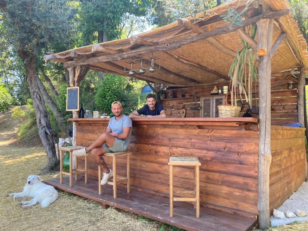 Luxury tent Habitat Eco Farm Sorrento